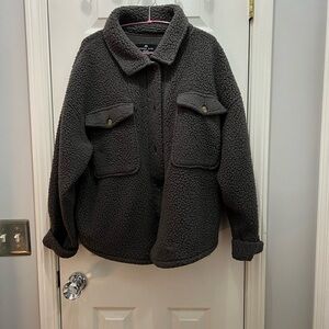 Cozy Black Sherpa Jacket